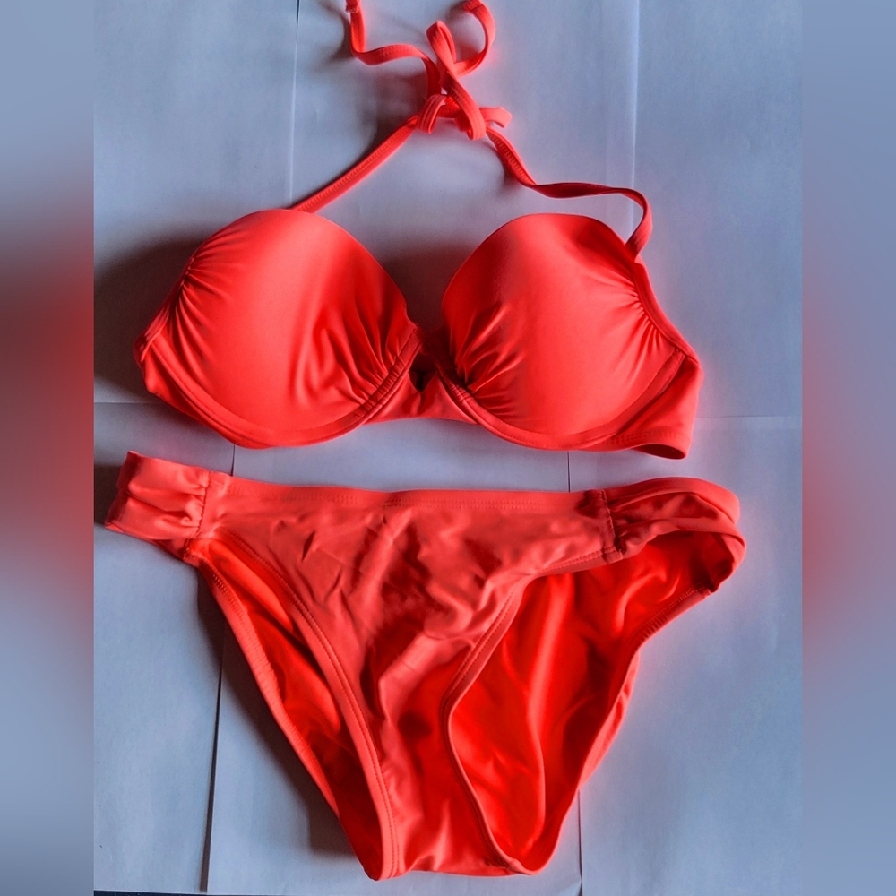 Xhilaration Coral Bikini Set